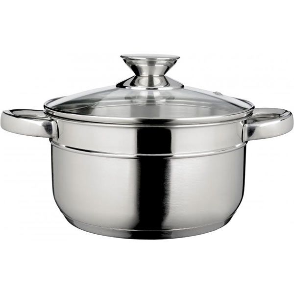 Кастрюля из нержавеющей стали Aurora AU-5571 2.5 л