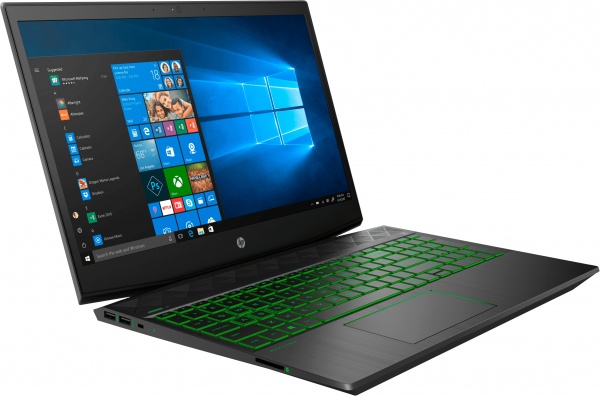 Ноутбук HP Pavilion 15 Gaming 15,6 (4B0U7EA) black 
