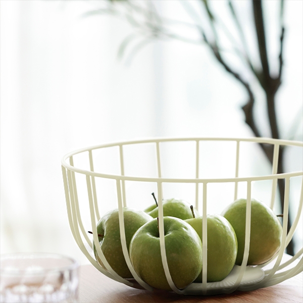 Корзинка для фруктов Smart Kitchen by Flamberg Milk white 27х12,6 см