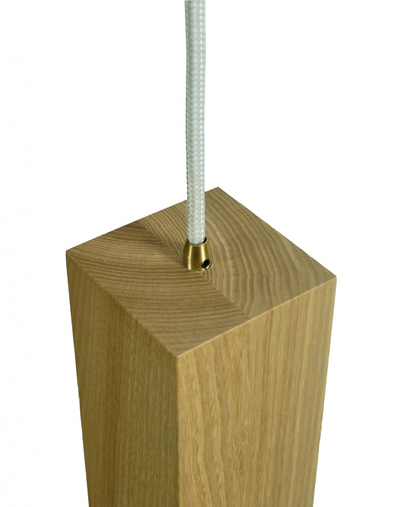 Подвес Iterna Cube P 1xGU10 дерево светлое LW040