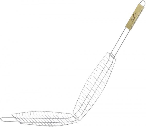 Решетка-гриль Chef's для рыбы 65х38х12 см