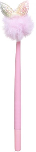 Ручка гелевая Ушки зайчонка розовый 2252521129014 