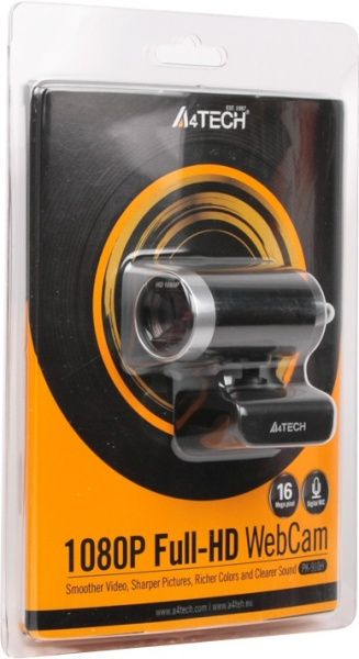 Веб-камера A4Tech PK-910H (Silver+Black)