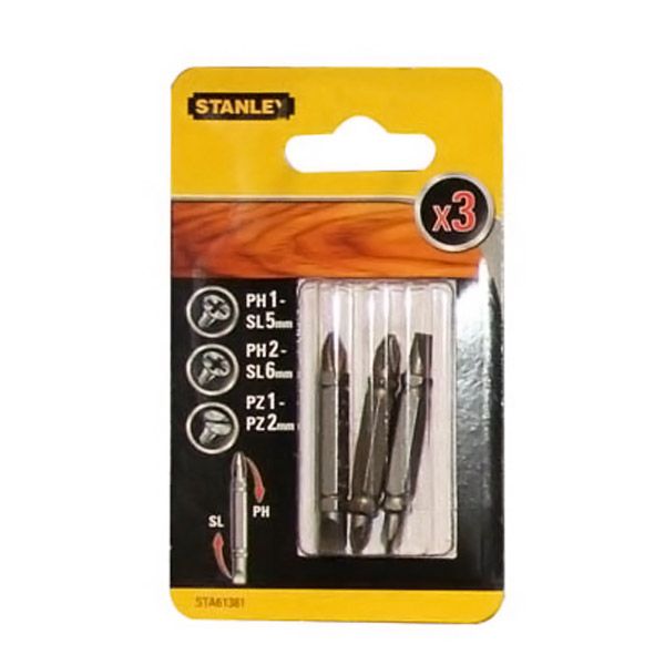 Набор бит Stanley 3 шт. STA61381