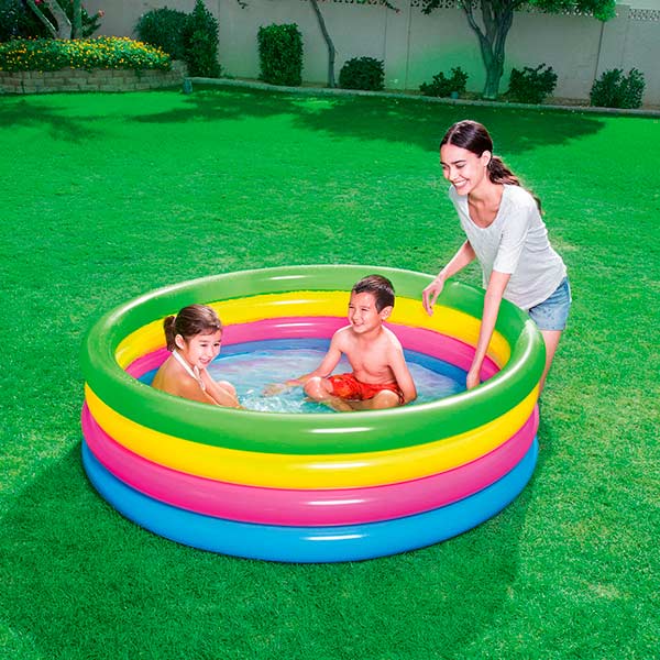 Бассейн надувной Bestway Разноцветный 157х46 см