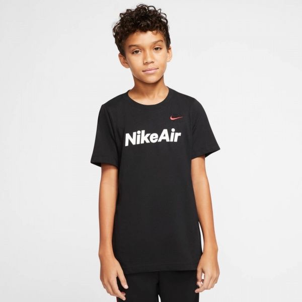 Футболка Nike B NSW TEE AIR C&S CU6607-011 XS чорний