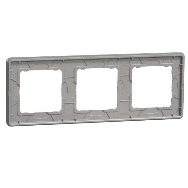 Рамка трехместная Schneider Electric Sedna Elements универсальная бетон SDD390803