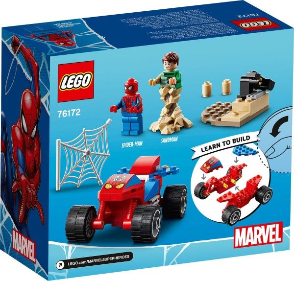 Конструктор LEGO Super Heroes Marvel Схватка Человека-Паука и Песчаной Человека 76172