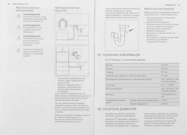 Посудомоечная машина Electrolux ESF2400OS