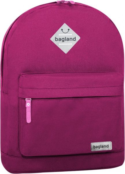 Рюкзак молодежный Bagland малиновый (53391)