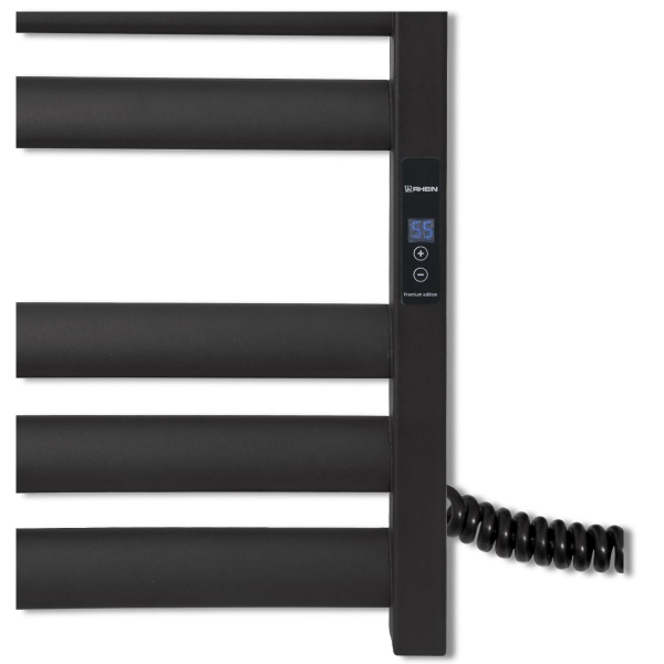 Рушникосушарка електрична Rhein Reya S10 500 х 800 E R PE/MAT RAL9005 200W