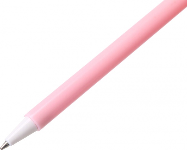 Ручка шариковая Страшка розовая 