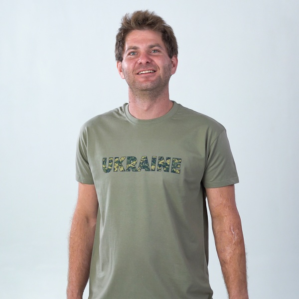 Футболка чоловіча Sol's Imperial 190 Ukraine 11500268/140XL р.XL хакі