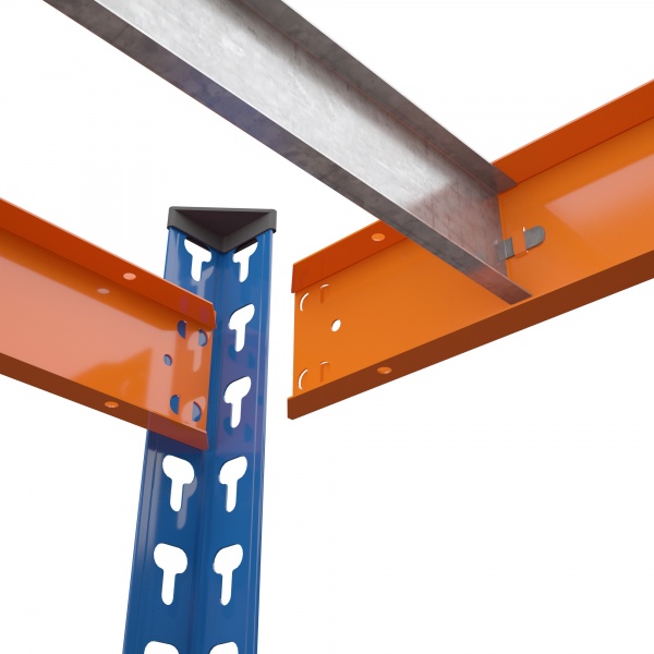 Меткас синий 2160x1600x500 мм полка 5 шт. краска 