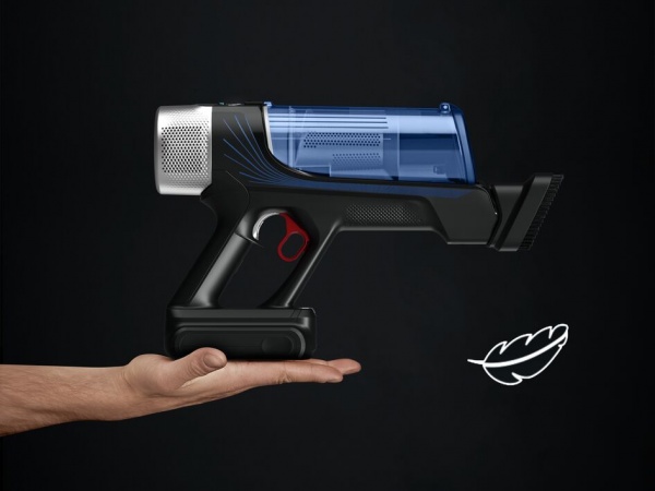 Пылесос аккумуляторный Rowenta X-Force 9.6 Aqua Animal RH20C7WO black/blue 