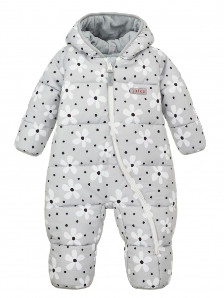 Комбінезон дитячий для дівчаток JOIKS р.92 сірий KGE-02 
