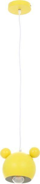 Подвес Accento lighting Micky 1x40 Вт E27 желтый 