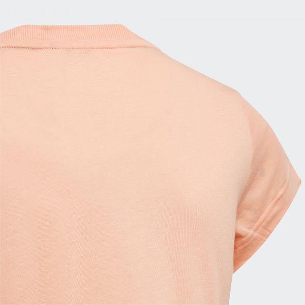 Футболка Adidas YG MH BOS TEE ED4606 134 рожевий