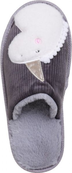Капці домашні La Nuit Юнікорн р. 36-37 сірий 