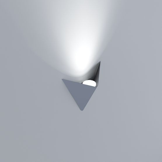 Светильник настенный Iterna DELTA 1xGU10 графит 