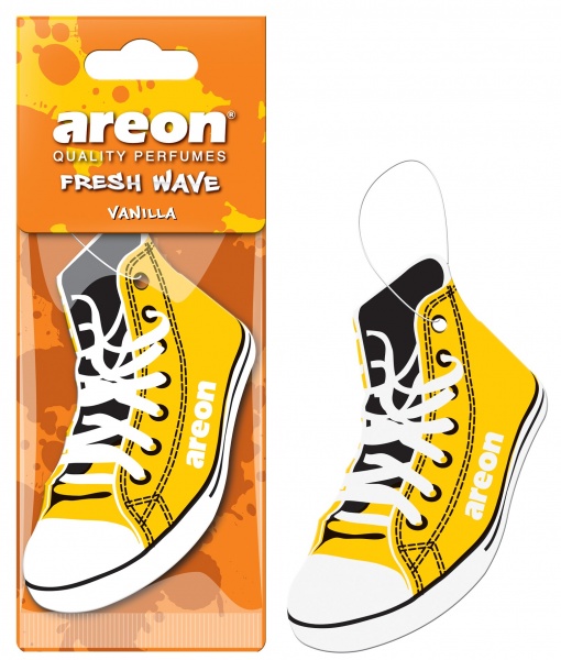 Ароматизатор подвесной АРЕОН Фреш Вейв (кеды) Ваниль