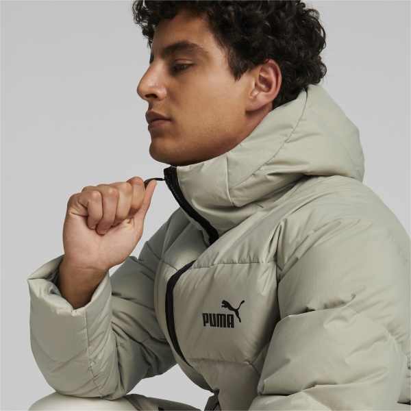 Пальто Puma LONG HOODED DOWN COAT 84931768 р.XL белый