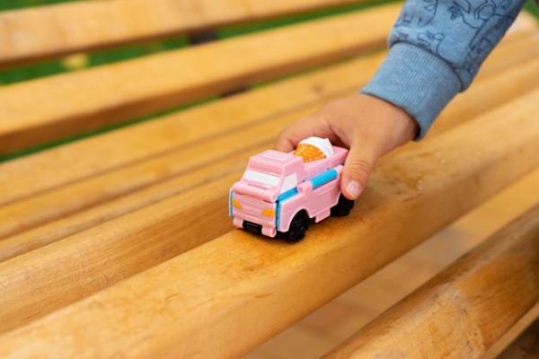 Машинка-трансформер Flip Cars 2 в 1 Міський транспорт, Автомобіль з морозивом і Міні-фургон EU463875-18