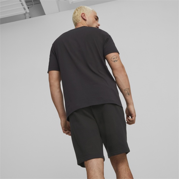 Футболка Puma ESS+ 2 COL LOGO TEE 58675961 р.2XL черный