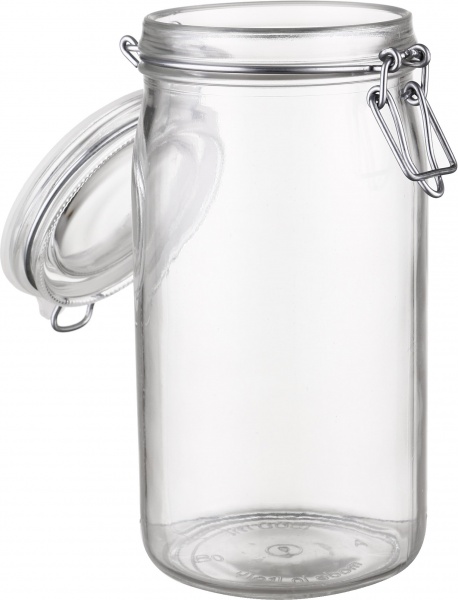 Банка для сыпучих с бугельной крышкой 1,5 л Borgonovo