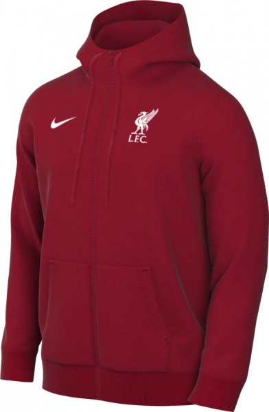 Джемпер Nike LFC M NSW CLUB HOODIE FZ BB DV4581-687 р.M червоний