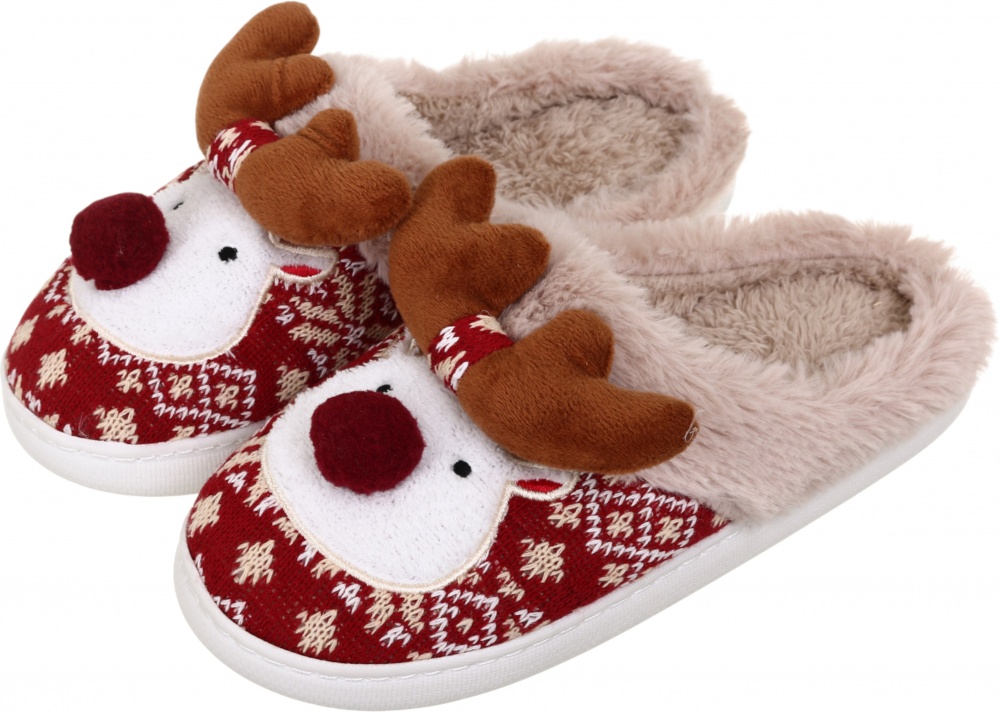 Взуття домашнє La Nuit Рудольф р.40 червоний