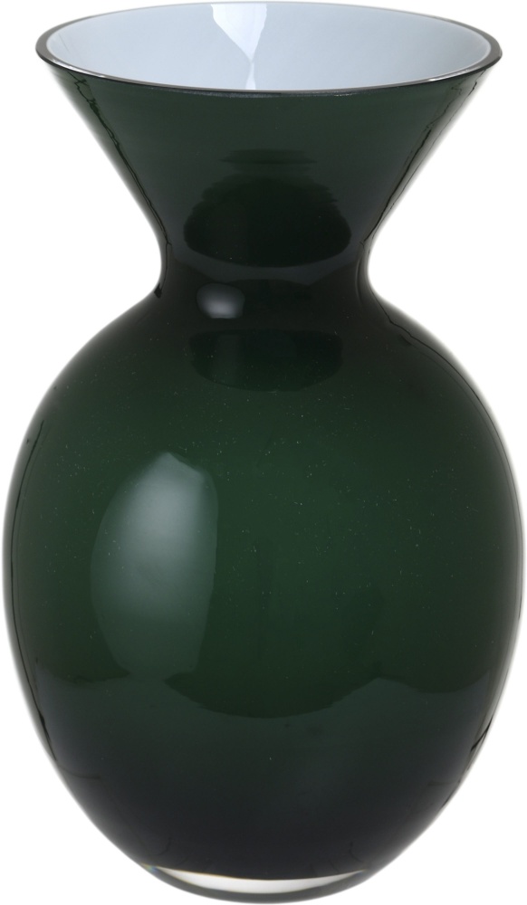 Ваза скляна Wrzesniak Glassworks Curve 20,3 см зелена 17-10762