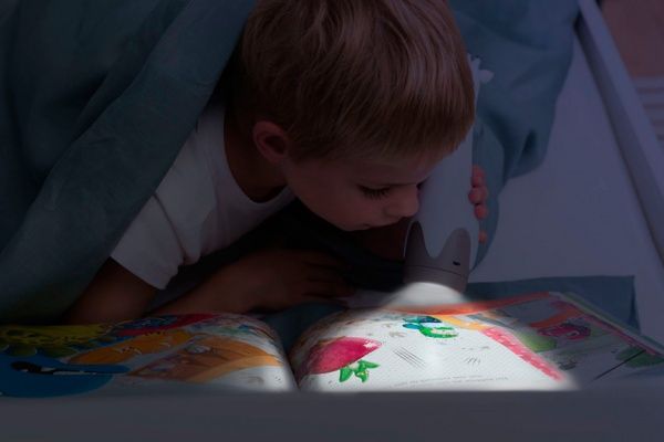 Ночник-фонарик Zazu Жираф Джина 2 в 1 бирюзовый