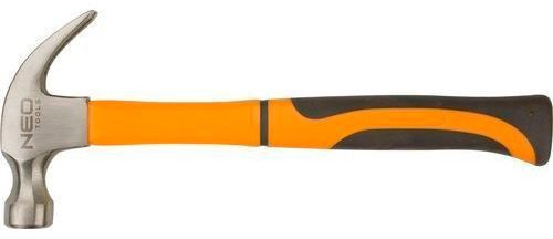 Молоток столярный NEO рукоятка из стекловолокна 450 г 25-045