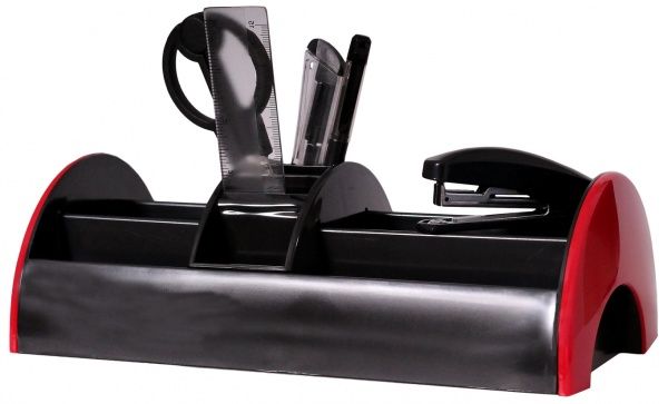 Набор настольный 9 предметов черно-красный 7018В SCHOLZ