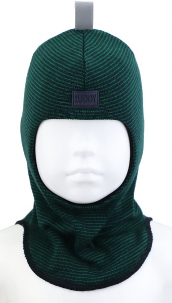 Шапка для мальчика Ruddy Балаклава р.50-52 зеленый 2205 
