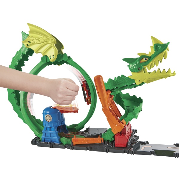 Ігровий набір Hot Wheels Атака вогняного дракона HDP03