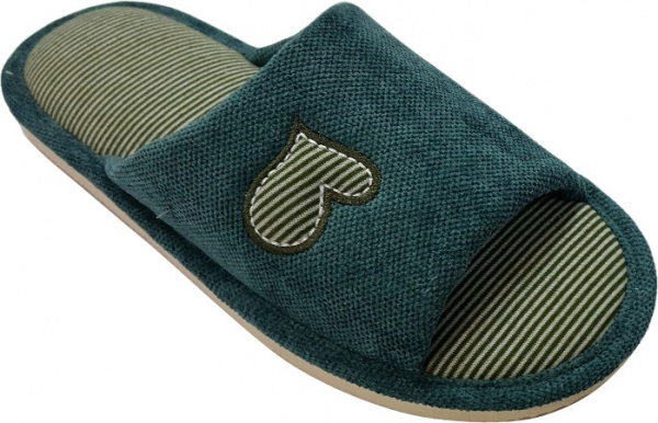 Тапки домашние Gemelli Дана р.40 зеленый 