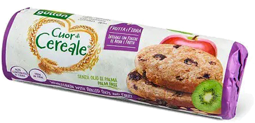 Печенье Gullon tube CDC фруктовое со злаками 300 г (8410376040425) 