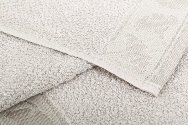 Рушник махровий Ginko 50x90 см бежевий Texpol 