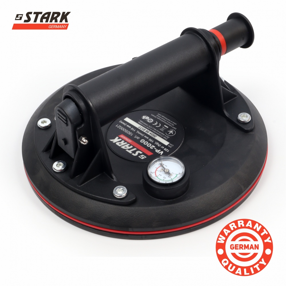 Присоска для скла Stark вакуумна з манометром VP-200G 180500021