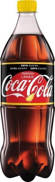 Безалкогольний напій Coca-Cola ZERO lemon 1 л (5449000227560) 