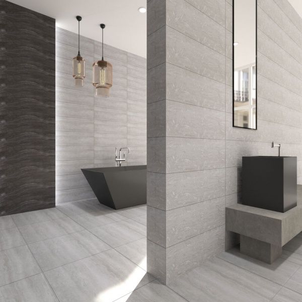 Плитка Allore Group Travertine Silver W M 25x75 NR Satin 1