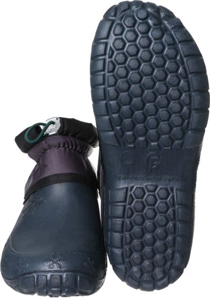 Калоши Гофра с затяжкой утепленные р.4041 синий