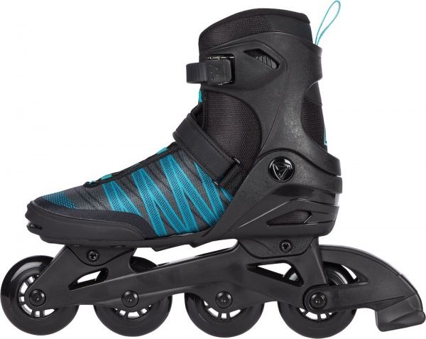 Роликовые коньки Firefly ILS 150 W76 414738-900050 р. 41 черный с бирюзовым