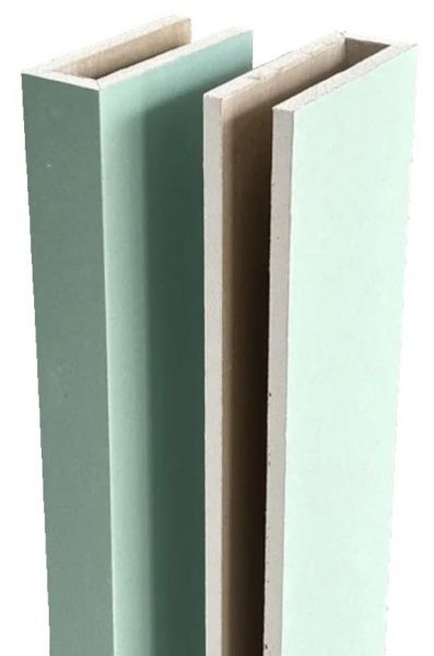 Полка гипсокартонная UD комплект (150x55x1200 мм)x2 (2400 мм) INSTYFLEX 