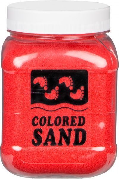 Пісок мармуровий Червоний 0,2-0,5 мм 650 г (3028)