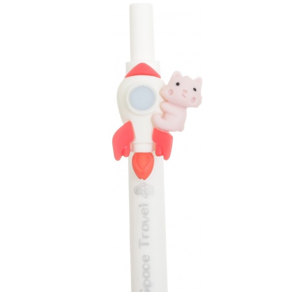 Ручка шариковая Космос Ракета 