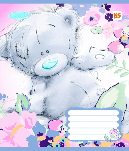 Комплект зошитів MTY Tenderness 12 аркушів у лінію 25 шт. YES