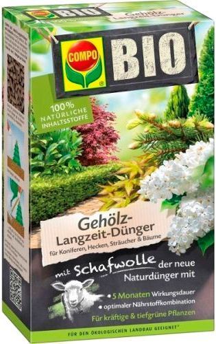 Добриво органічне Compo Біо довготривалої дії для хвойних і кущових 2 кг 1783